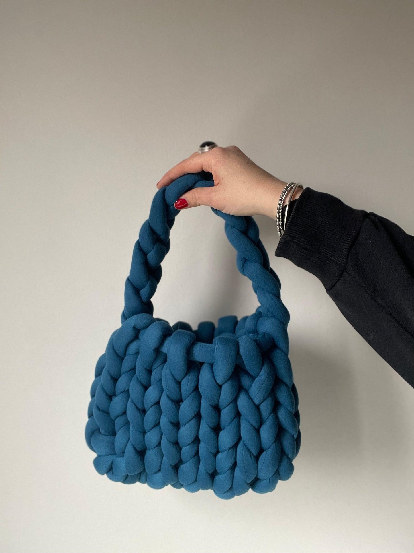 Borsa chunky - Lab.knitandcrochet