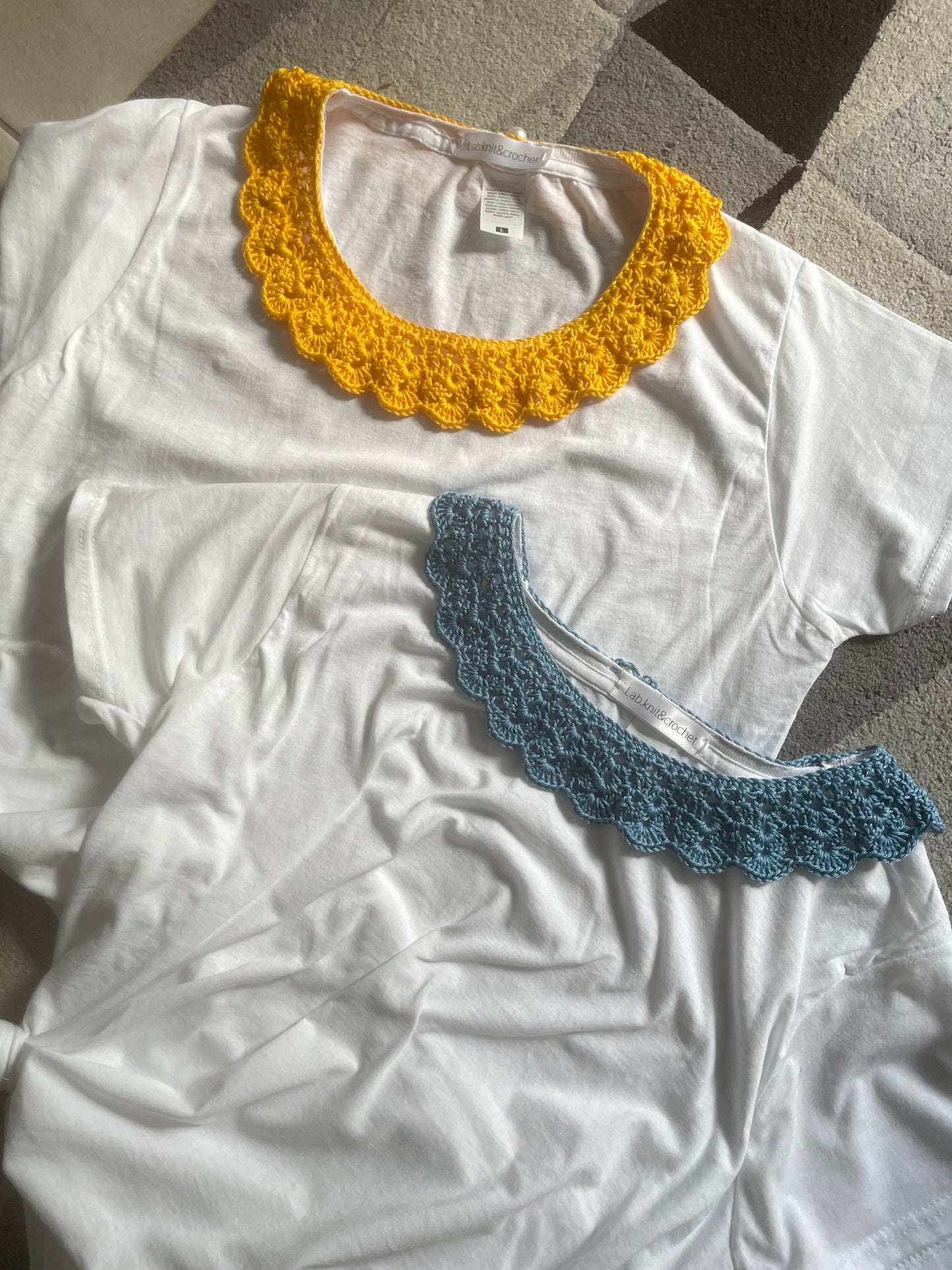 T-shirt Swing uncinetto cotone fatta a mano | Lab Knit & Crochet