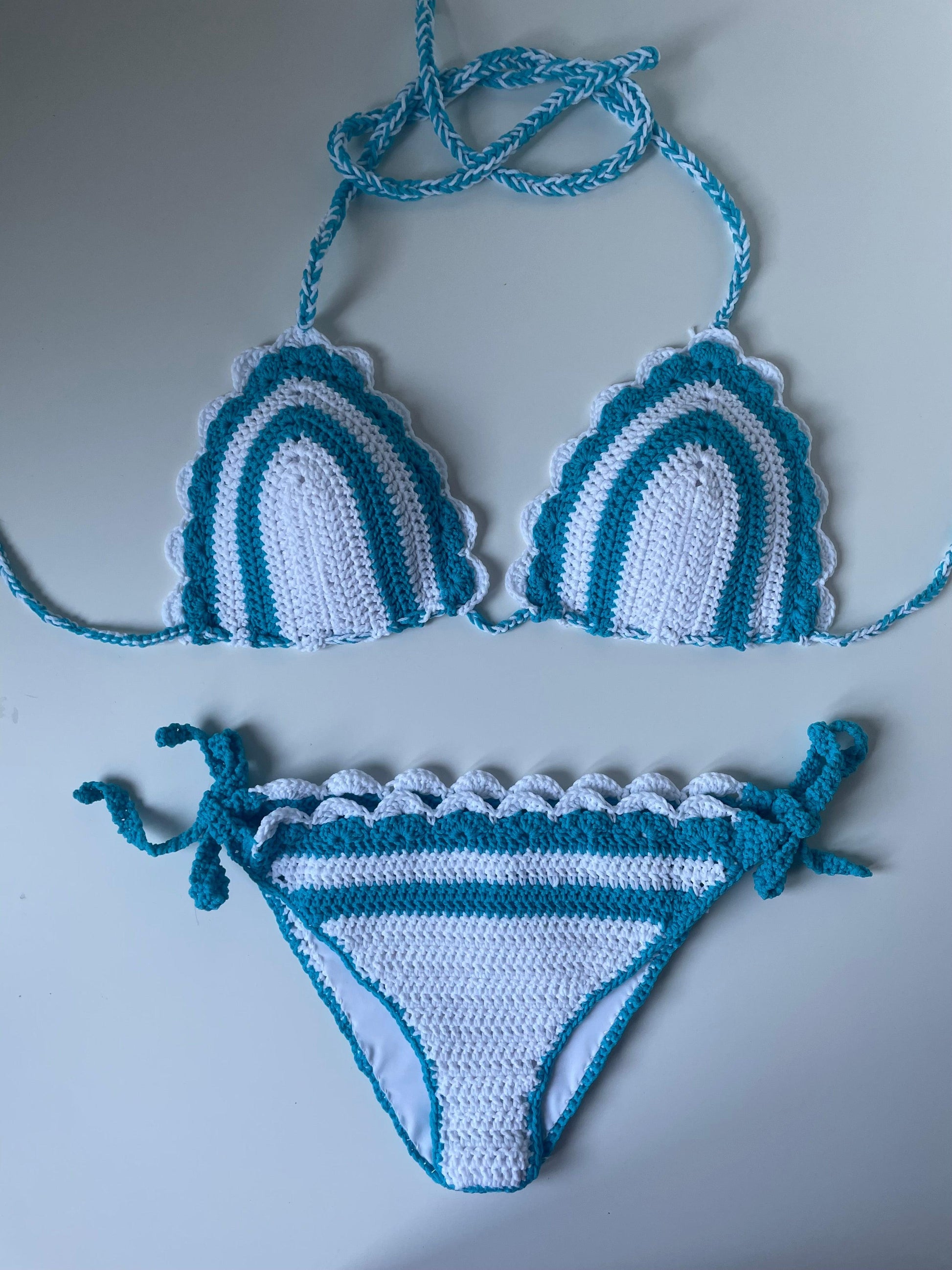 Costume crochet uncinetto microfibra fatto a mano | Lab Knit & Crochet