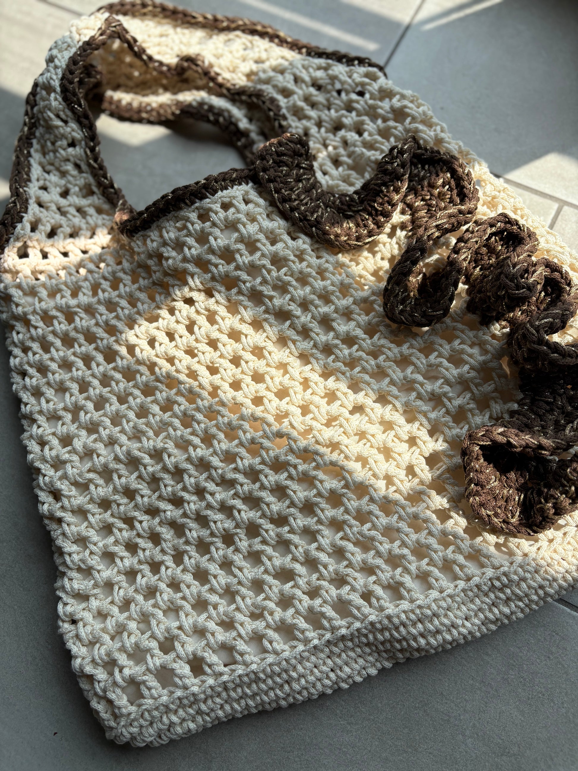 Borsa mare uncinetto - Lab.knitandcrochet