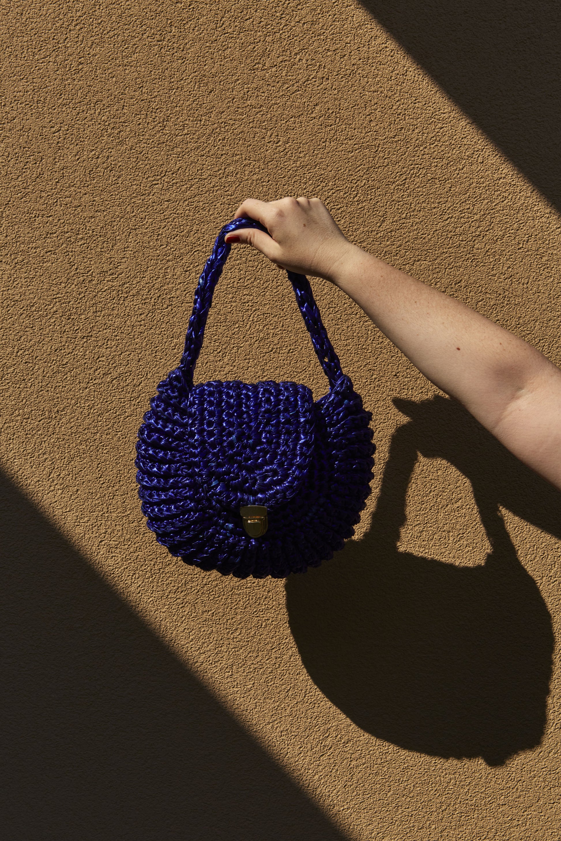 Oreo bag Grande - Lab.knitandcrochet Borsa uncinetto fatto a mano