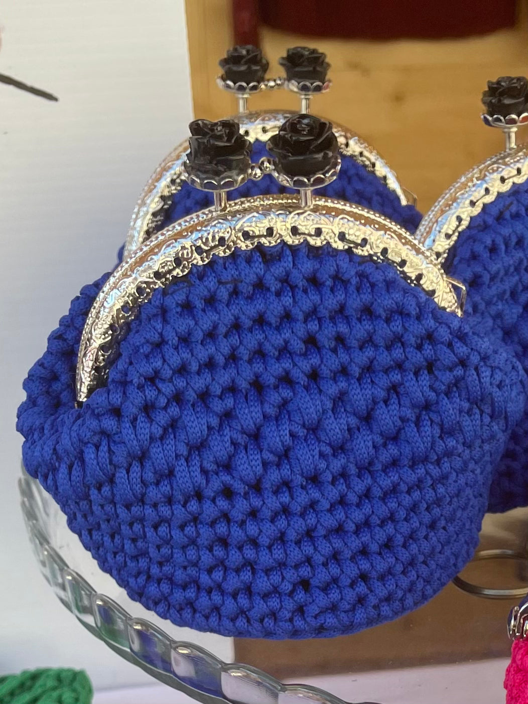 Porta monete Paris - Lab.knitandcrochet