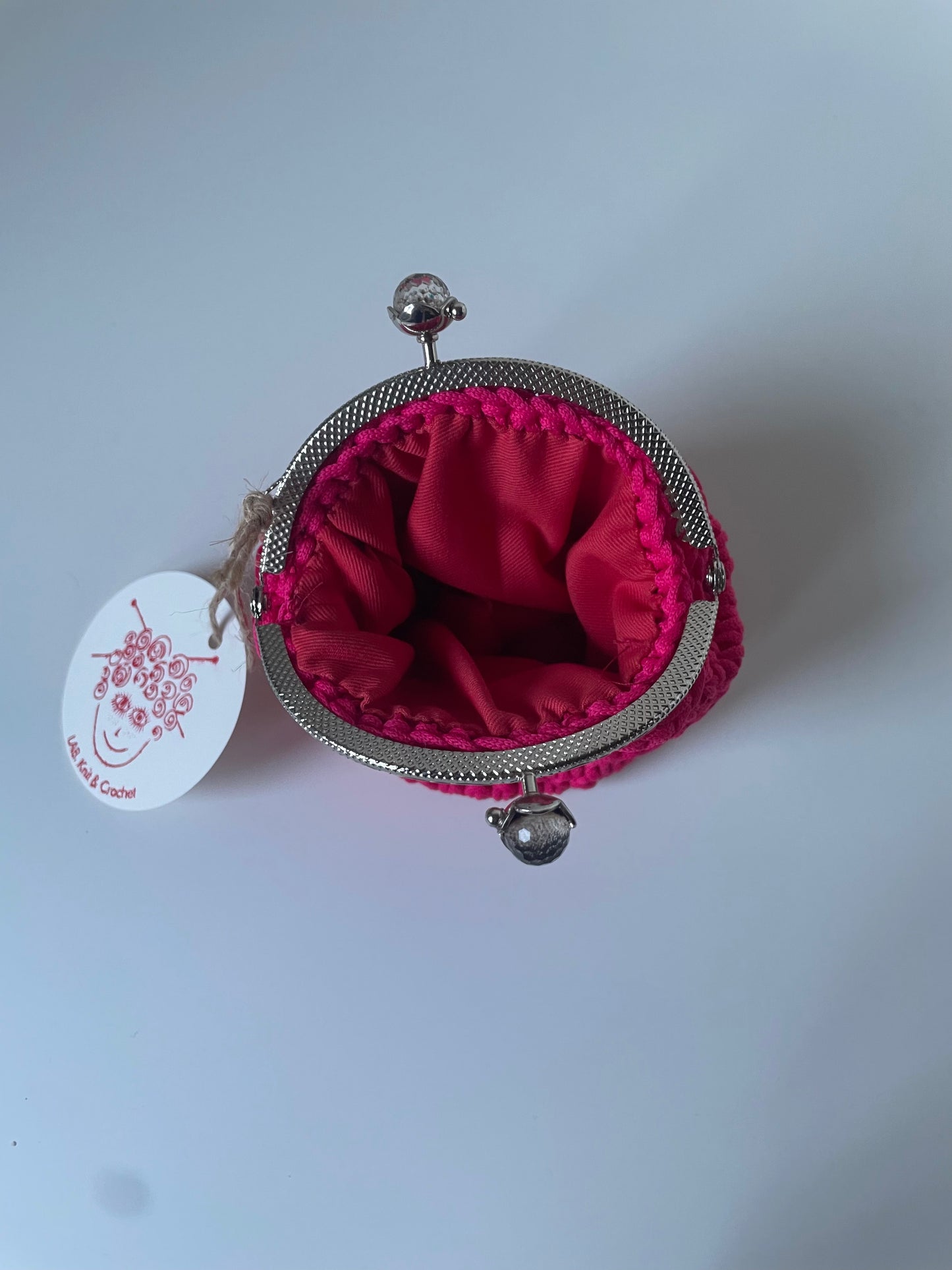 Porta monete Paris - Lab.knitandcrochet